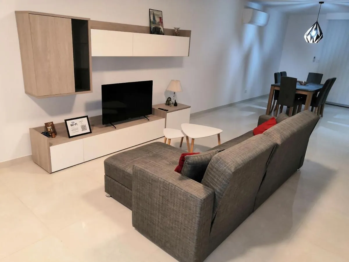 Modern, Spacious, 3 Bedroom Apartment Near Malta International Airport Luqa